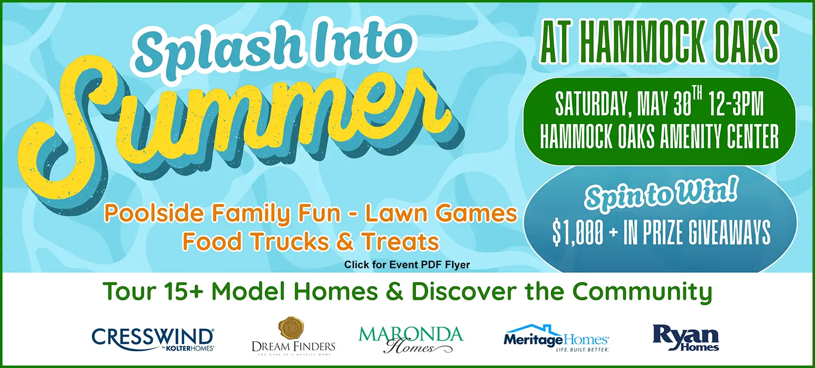 Hammock Oaks Summer Splash Event